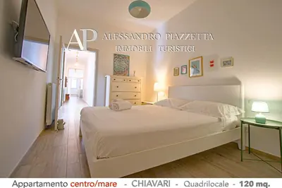 Letto o letti in una camera di Verdemare