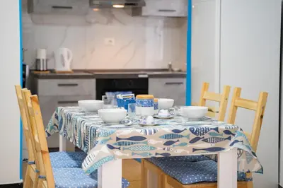 Cucina o angolo cottura di Casa Edda