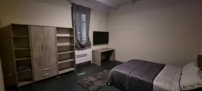 Letto o letti in una camera di Stanza privata in dimora storica