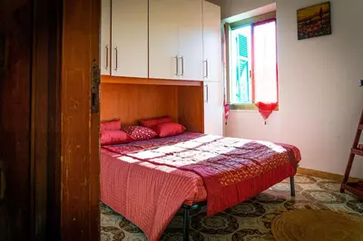 Letto o letti in una camera di Appartamento Middle Earth