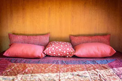 Letto o letti in una camera di Appartamento Middle Earth