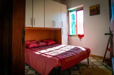 Letto o letti in una camera di Appartamento Middle Earth