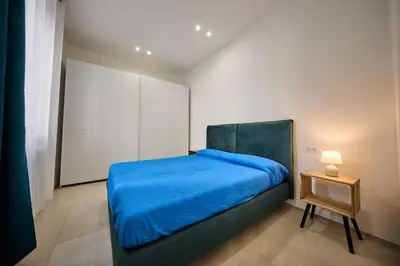 Letto o letti in una camera di Appartamento Raffaele