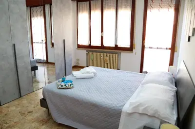 Letto o letti in una camera di Guest House Gobetti