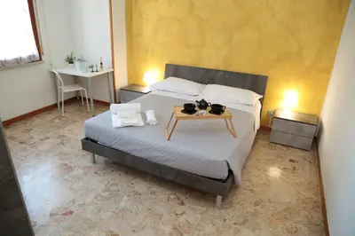 Letto o letti in una camera di Guest House Gobetti