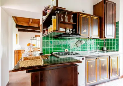 Cucina o angolo cottura di Villa Teresa - Villa & Piscina immersi nel vigneto!