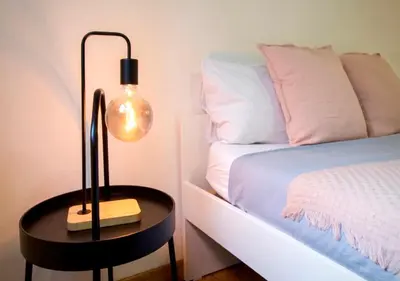 Letto o letti in una camera di Monolocale Flower - Comfort & Free WIFI - Arena RCF
