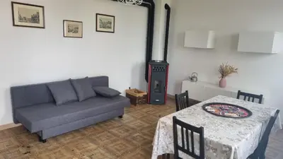 Area soggiorno di Casa di Alba - Alloggi turistici