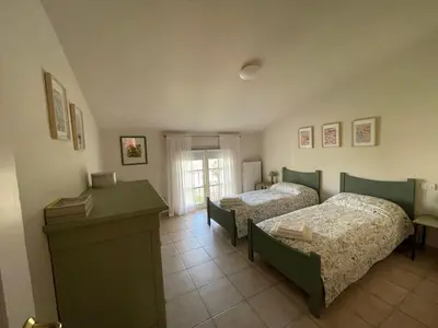 Letto o letti in una camera di Casa vacanza 