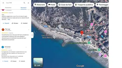 Planimetria di Casa Vacanze TANI' Intero appartamento sul mare