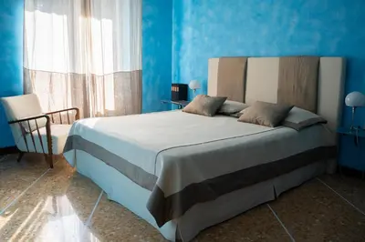 Letto o letti in una camera di La Casa di Potty