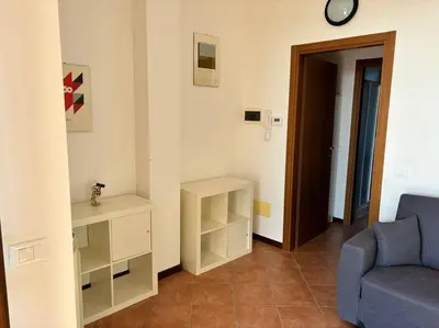 Area soggiorno di Casa al Poggio