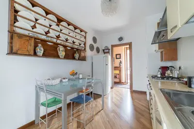 Cucina o angolo cottura di Appartamento Monteverdi