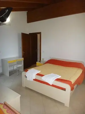 Letto o letti in una camera di Agriturismo San Valentino