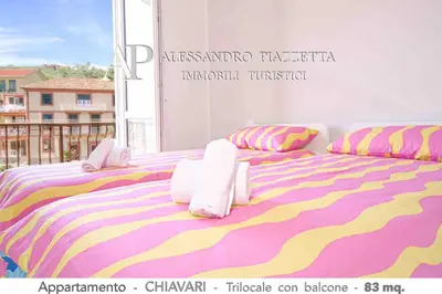 Letto o letti in una camera di Casa Matilde