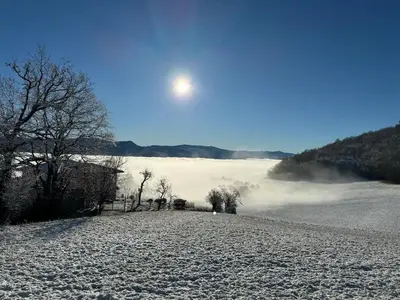 Paesaggio naturale nelle vicinanze della casa vacanze