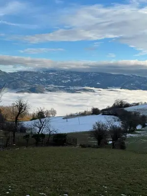 Paesaggio naturale nelle vicinanze della casa vacanze