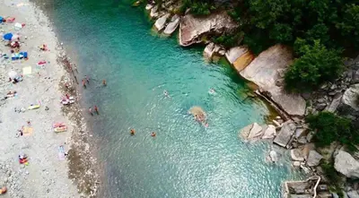Paesaggio naturale nelle vicinanze della casa vacanze