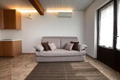 Area soggiorno di 269 - La Stalla Country House, nel verde di Casarza - 15 Minuti d'auto dal Mare