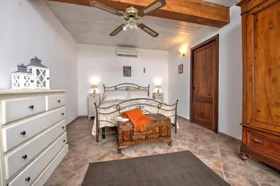 Letto o letti in una camera di 269 - La Stalla Country House, nel verde di Casarza - 15 Minuti d'auto dal Mare