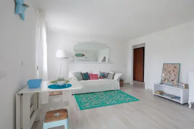 Letto o letti in una camera di Romantic Nest close to Cinque terre, sea view