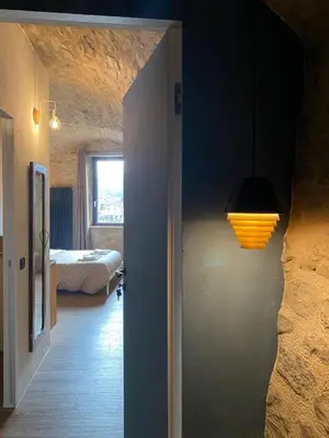 Letto o letti in una camera di La Casa Medievale Suites e SPA