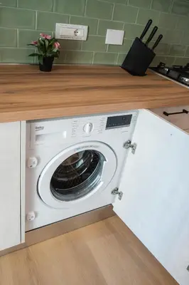 Cucina o angolo cottura di BnBina2: nel centro di Chiavari