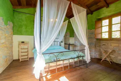 Letto o letti in una camera di Casa Vacanze La Casala