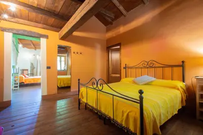 Letto o letti in una camera di Casa Vacanze La Casala