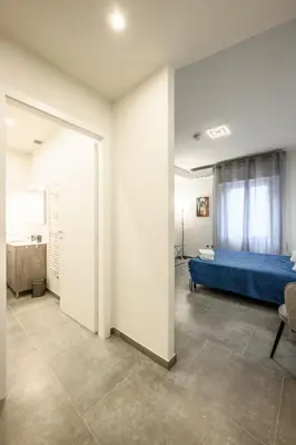 Letto o letti in una camera di College Suites