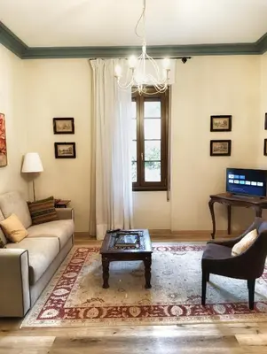 Area soggiorno di Bed&Breakfast Villa Devoto