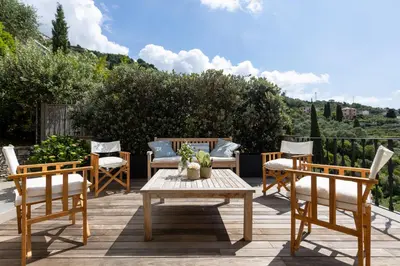 Balcone o terrazza di Country & Sea by PortofinoVacanze