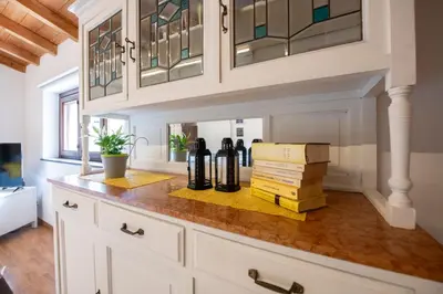 Cucina o angolo cottura di 270 - Le Yucche Country House, nel verde di Casarza, 15 Minuti d'auto dal Mare