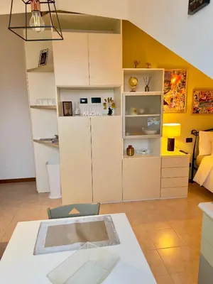 Cucina o angolo cottura di Attic Pavia - Intero Appartamento
