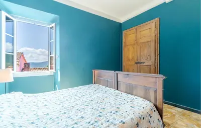 Letto o letti in una camera di Casa La Carrugina