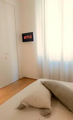 Letto o letti in una camera di Dimora Farini