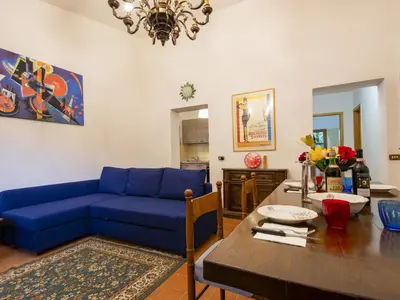 Area soggiorno di Holiday Home Segreti by Interhome