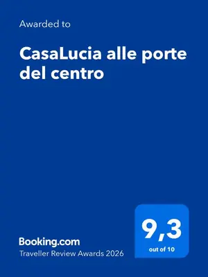 Certificato, attestato, insegna o altro documento esposto da CasaLucia alle porte del centro