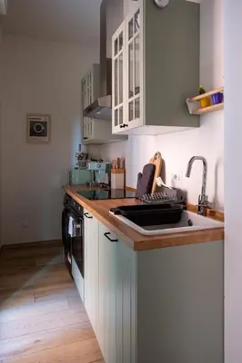 Cucina o angolo cottura di CasaLucia alle porte del centro