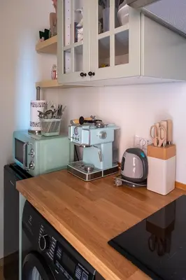 Cucina o angolo cottura di CasaLucia alle porte del centro