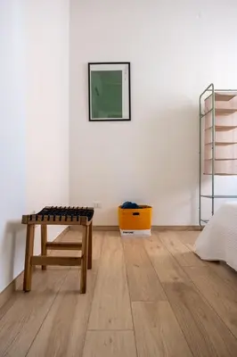 Letto o letti in una camera di CasaLucia alle porte del centro