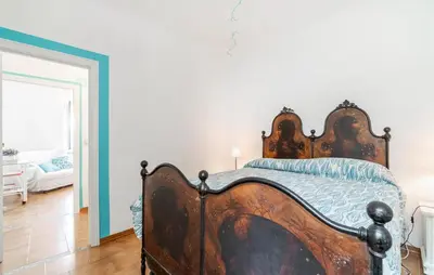 Letto o letti in una camera di Casa La Rondine