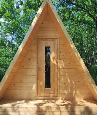 Planimetria di La Tana nel bosco di Casa Amilton