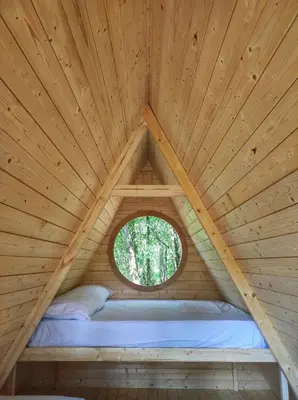 Planimetria di La Tana nel bosco di Casa Amilton