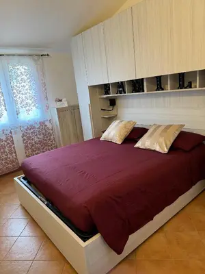 Letto o letti in una camera di Il Rifugio Nascosto