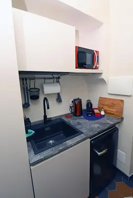 Cucina o angolo cottura di Le stanze sopra i portici