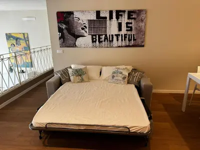 Letto o letti in una camera di Love me Bianca 1