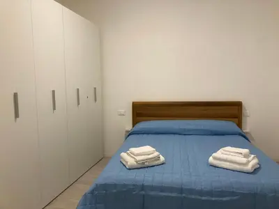Letto o letti in una camera di Grazioso appartamento a Monterosso