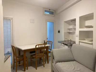 Area soggiorno di Grazioso appartamento a Monterosso