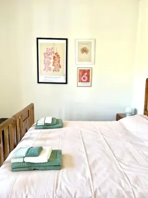 Letto o letti in una camera di Dimora Vittoria